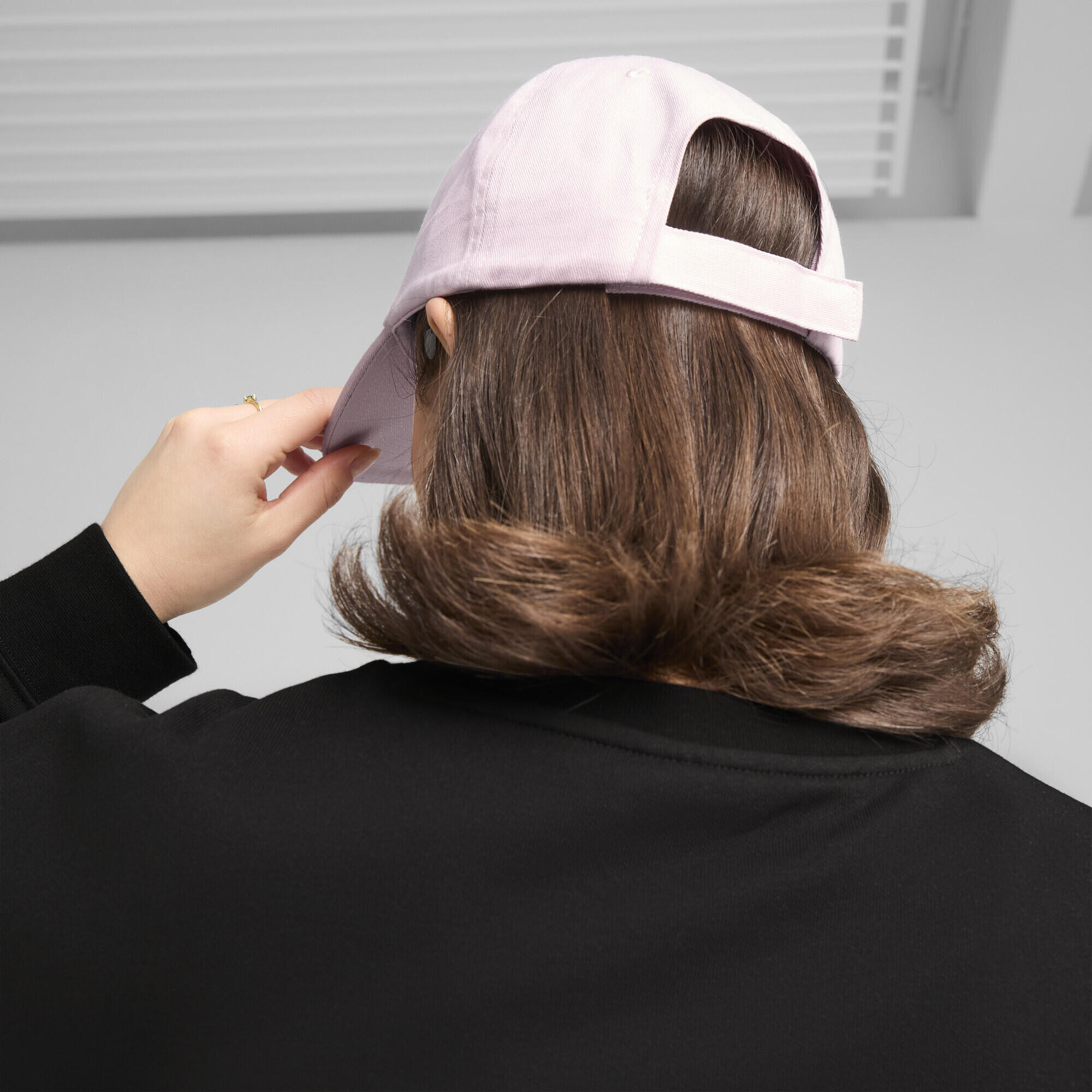 ESS No.1 Logo Baseball Cap Erwachsene PUMA Rose Mauve Pink 3/7