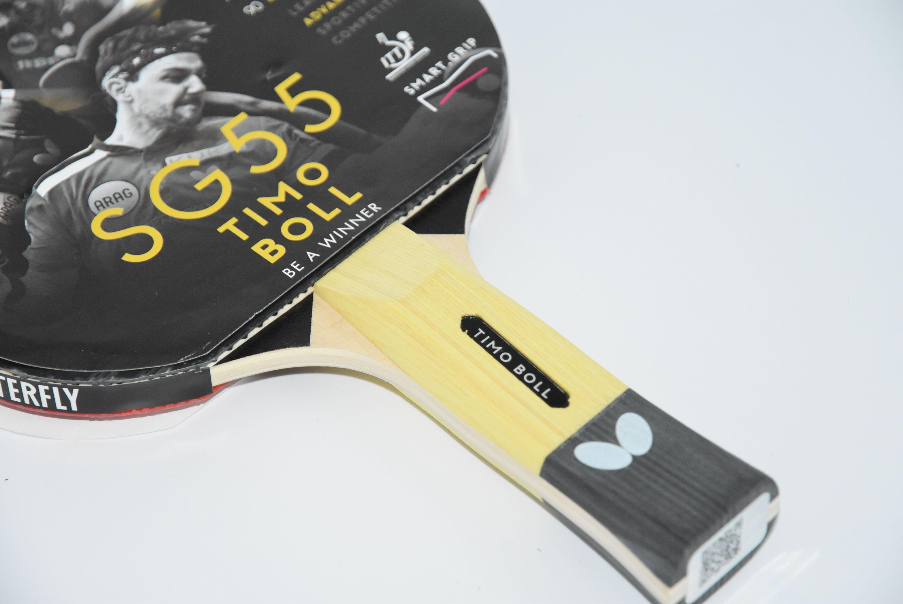 RAQUETTE DE TENNIS DE TABLE PING-PONG PAPILLON Timo Boll SG55 5/7