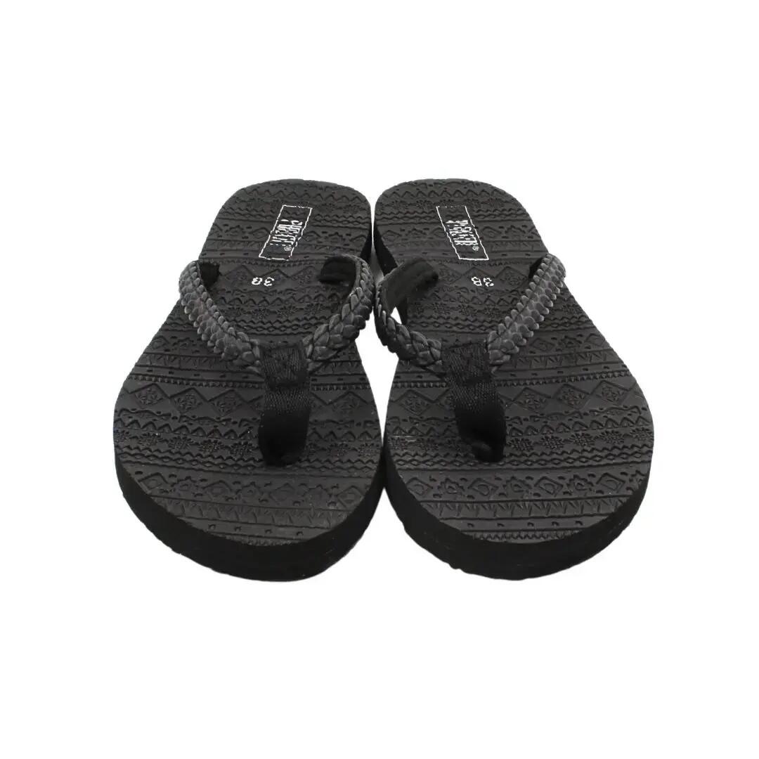 Șlapi flip-flops pentru femei, Perletti, negru, 40 EU 2/4