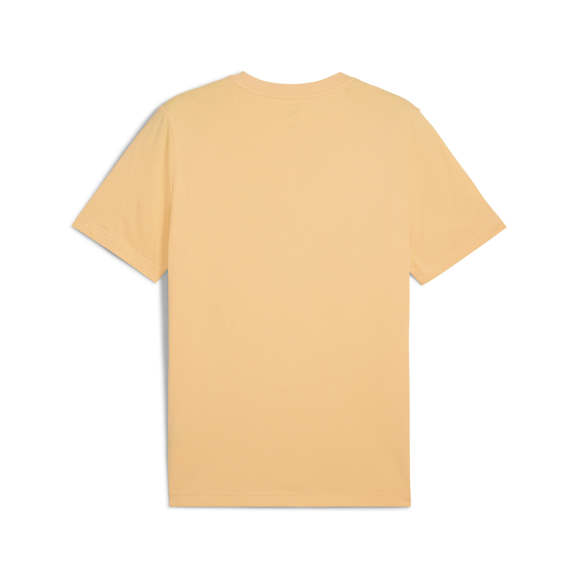 T-shirt Essentials con logo piccolo N. 1 da uomo PUMA Almost Apricot Orange 6/7
