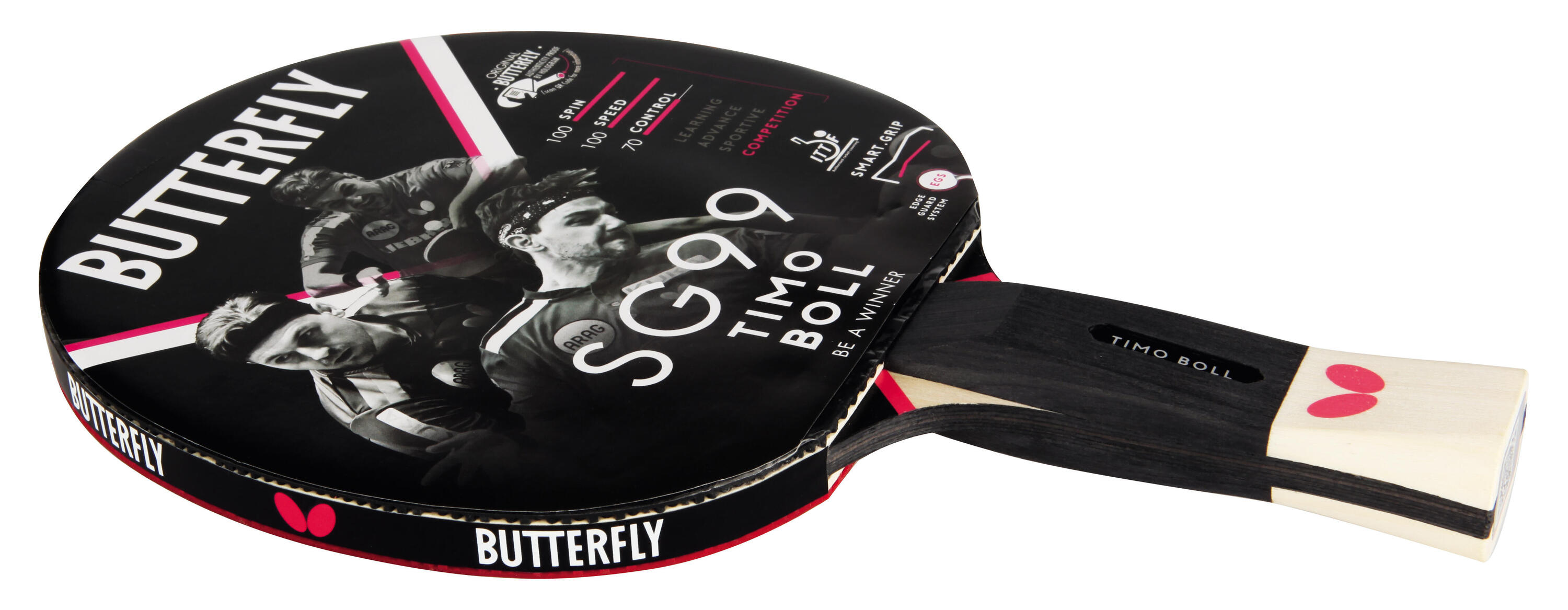 RACCHETTA DA PING PONG A FARFALLA Timo Boll SG99 2/7