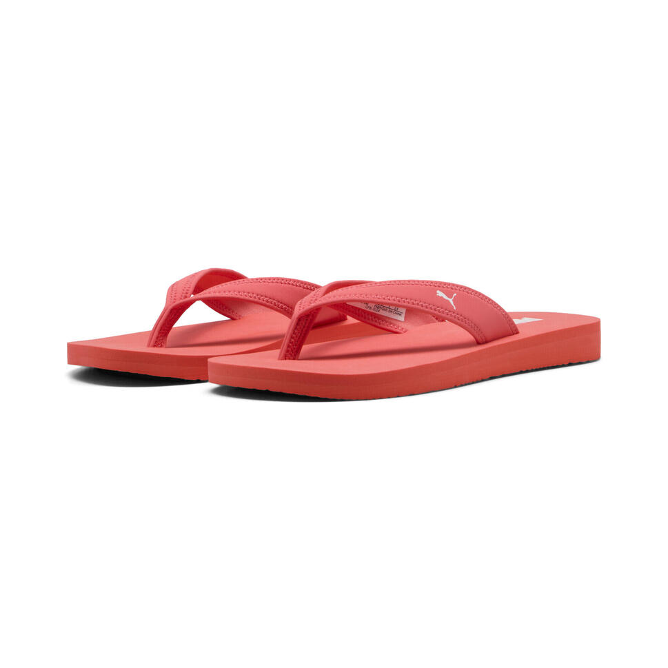 Damskie klapki Sandy PUMA Peach Frost White Red