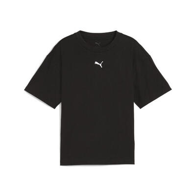 Essentials boxy t-shirt voor jongeren puma