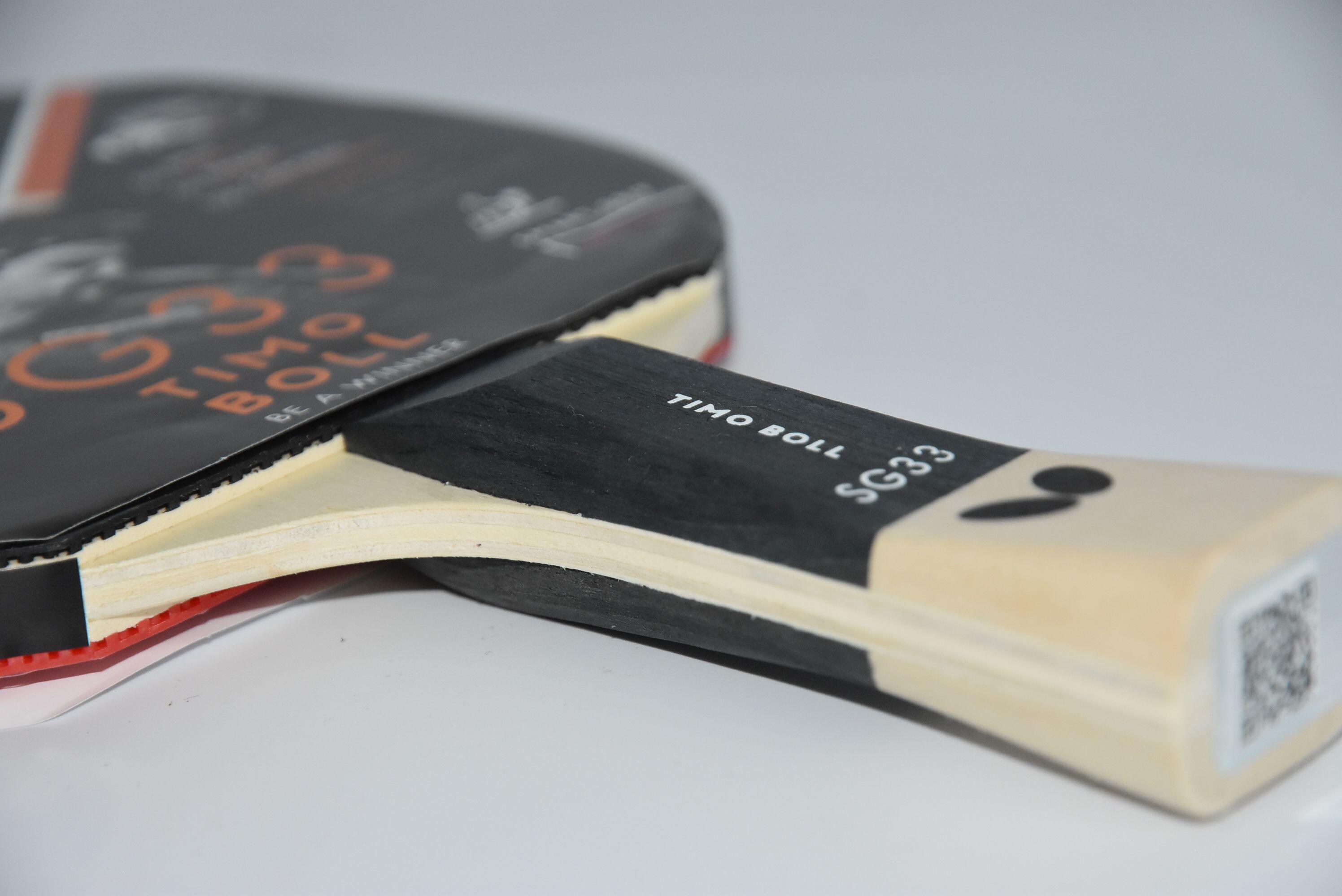 RAQUETE DE TÊNIS DE MESA BUTTERFLY / RAQUETE DE PING PONG Timo Boll SG33 3/7