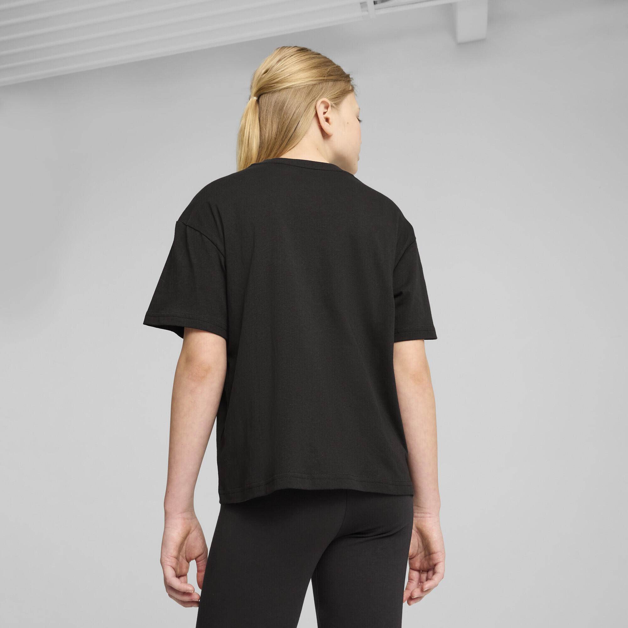 T-shirt boxy Essentials per ragazzi PUMA 3/7