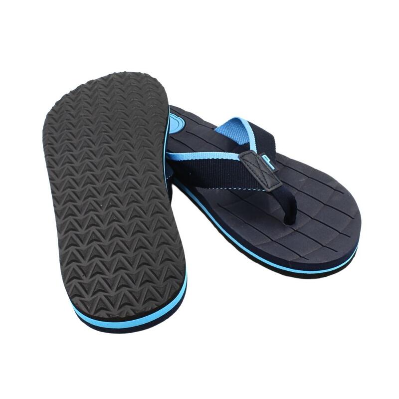 Șlapi flip-flop bărbați, Perletti, bleumarin cu albastru, 41 EU