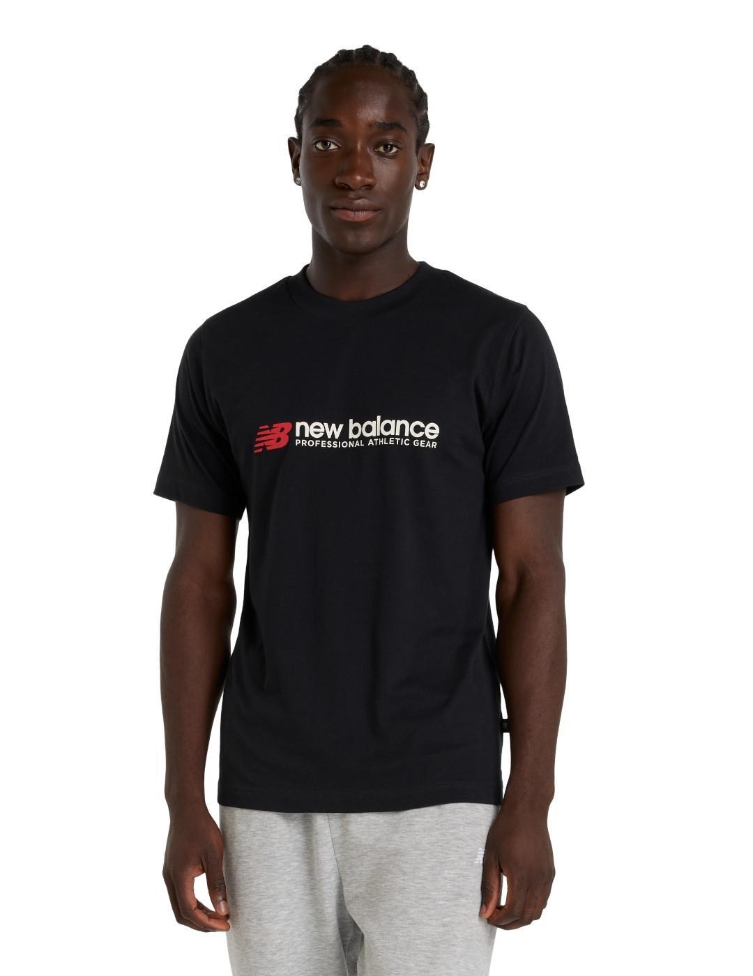 Maillot pour homme New Balance Professional Athletics Noir 1/4