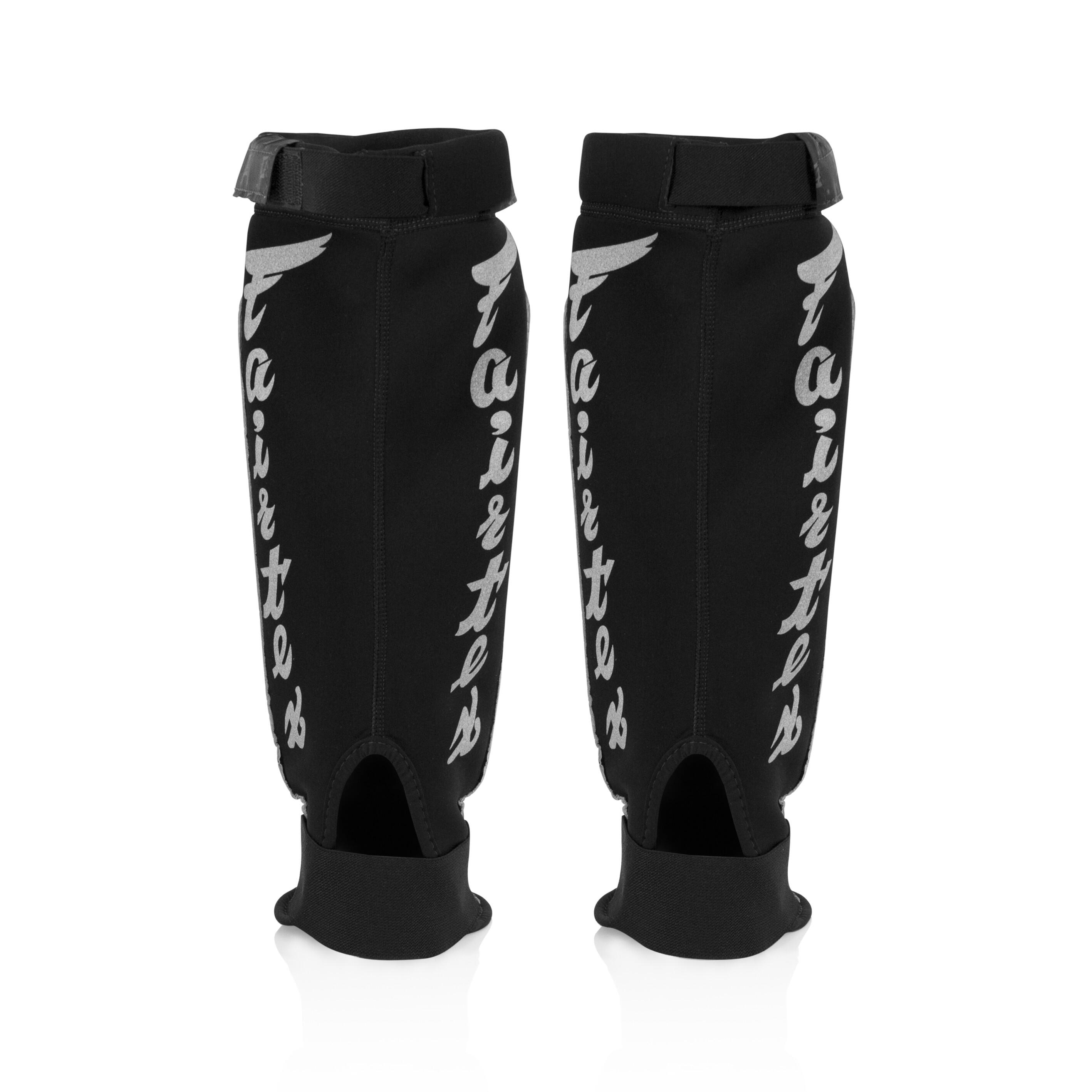 Ochraniacze Piszczeli Fairtex SP6 Czarne S 3/4