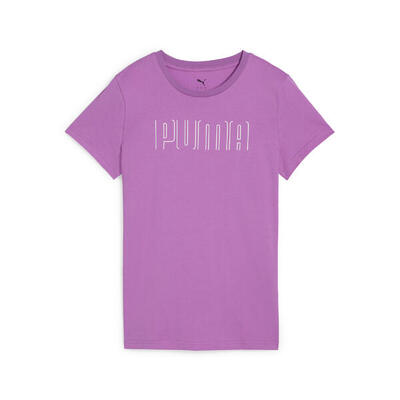 PUMA SPORT T-Shirt mit Grafik Damen PUMA Black