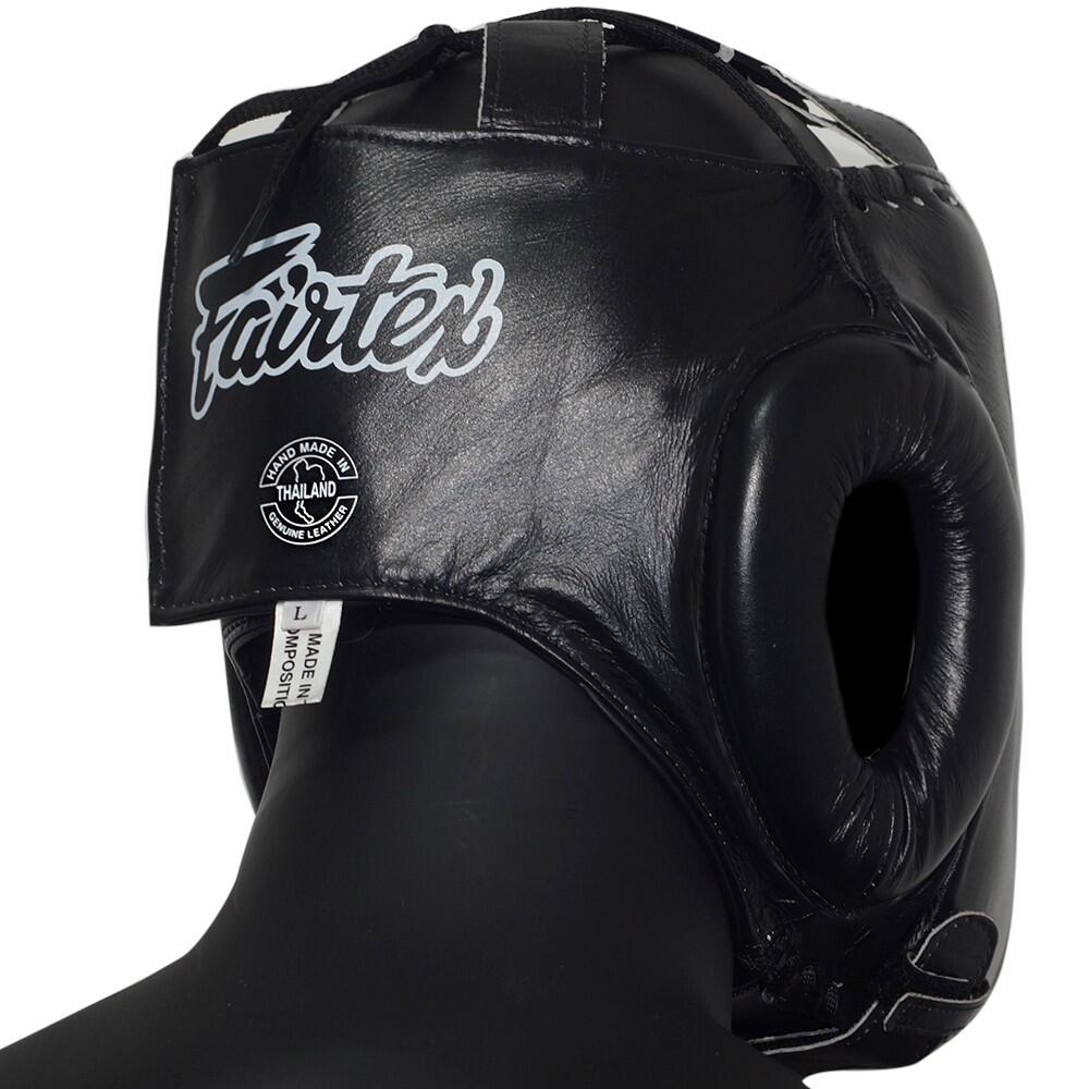 Kask Bokserski Fairtex HG4 z Ochroną Nosa Czarny L 6/6