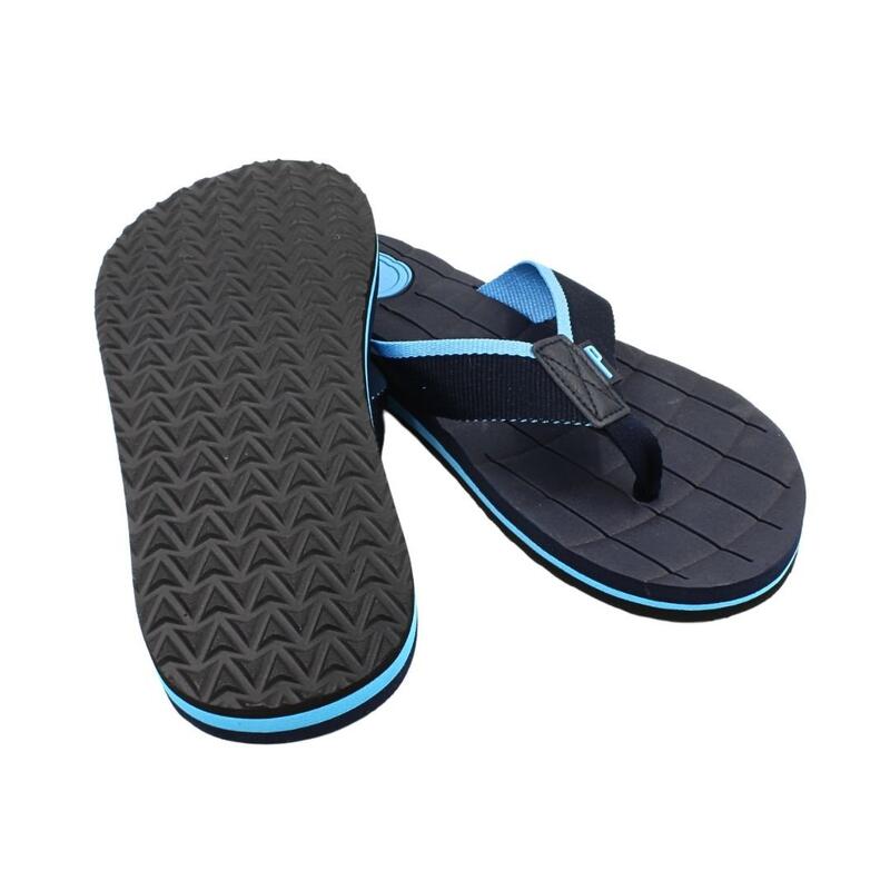 Șlapi flip-flop bărbați, Perletti, bleumarin cu albastru, 44 EU