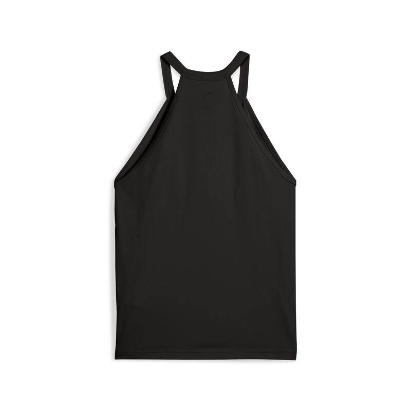 Maiou alergare femei Slim Fit Racerback Class Slim Short Tank negru PUMA Black