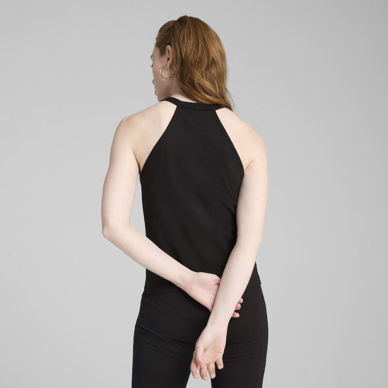 Maiou alergare femei Slim Fit Racerback Class Slim Short Tank negru PUMA Black