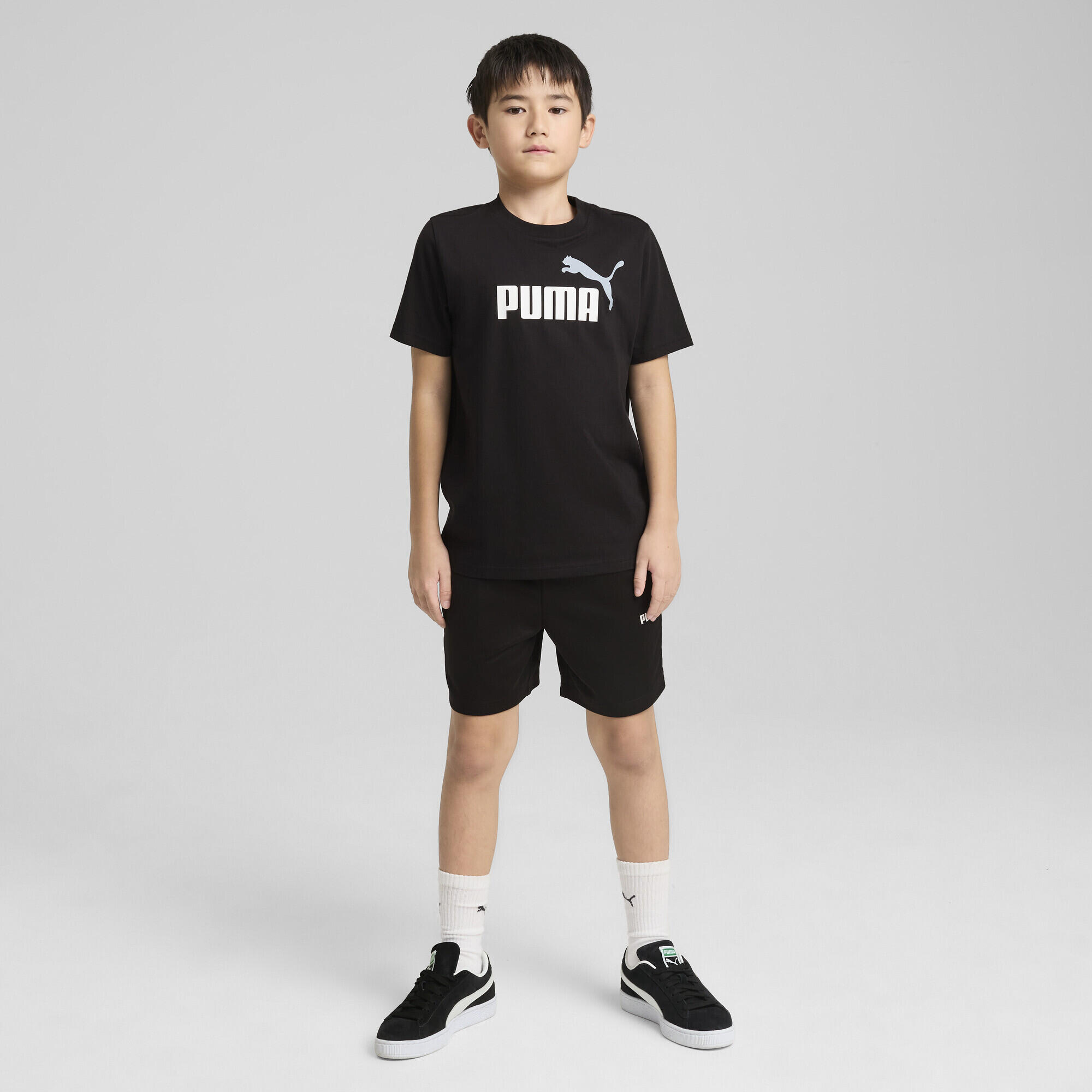 T-shirt con logo Essentials No. 1 colorato per ragazzi PUMA 5/7