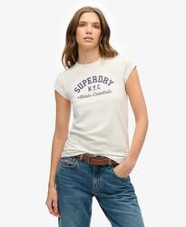 T-Shirt Marine Femme Superdry Athletic