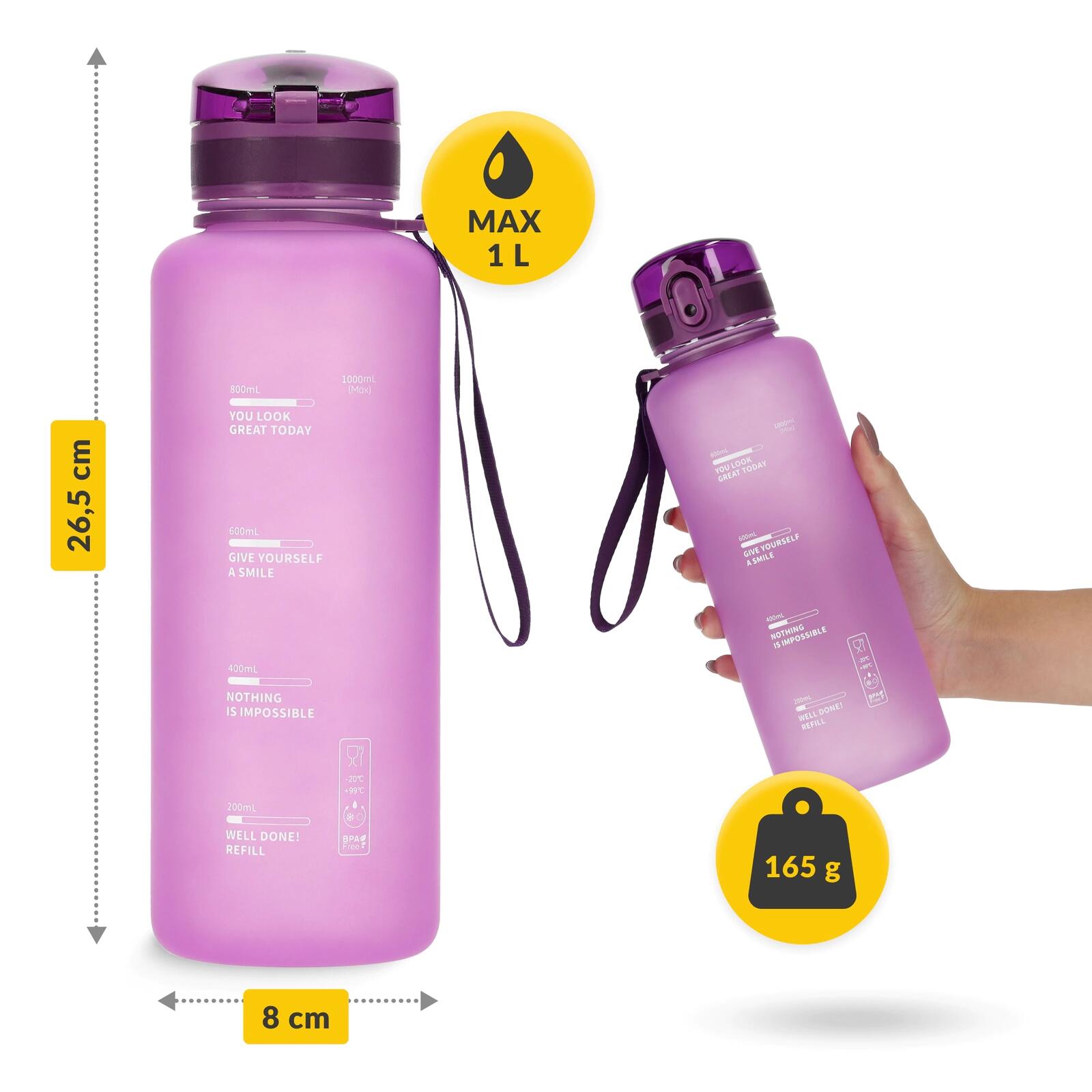 Sport Trinkflasche 4FIZJO 1000 ml 7/7