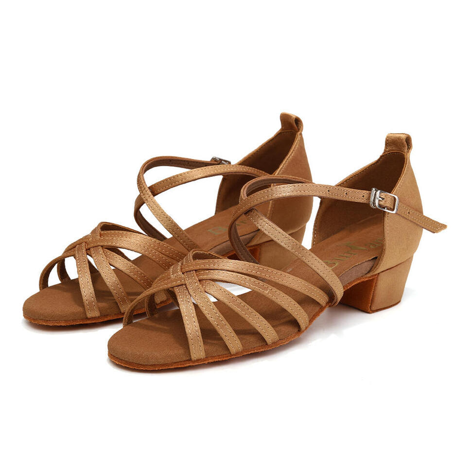 Buty damskie do tańca towarzyskiego i salsy Burtan Havana 3,5 cm