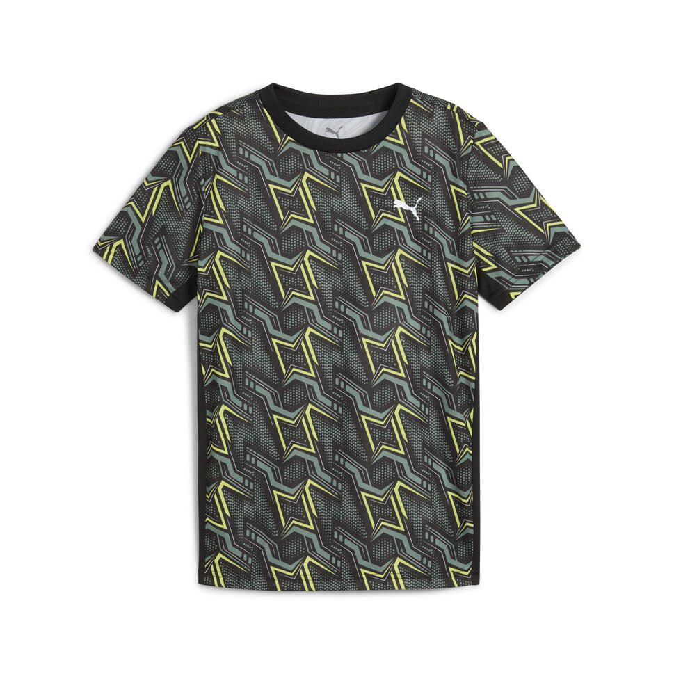 Młodzieżowa koszulka Essentials Poly PUMA Black