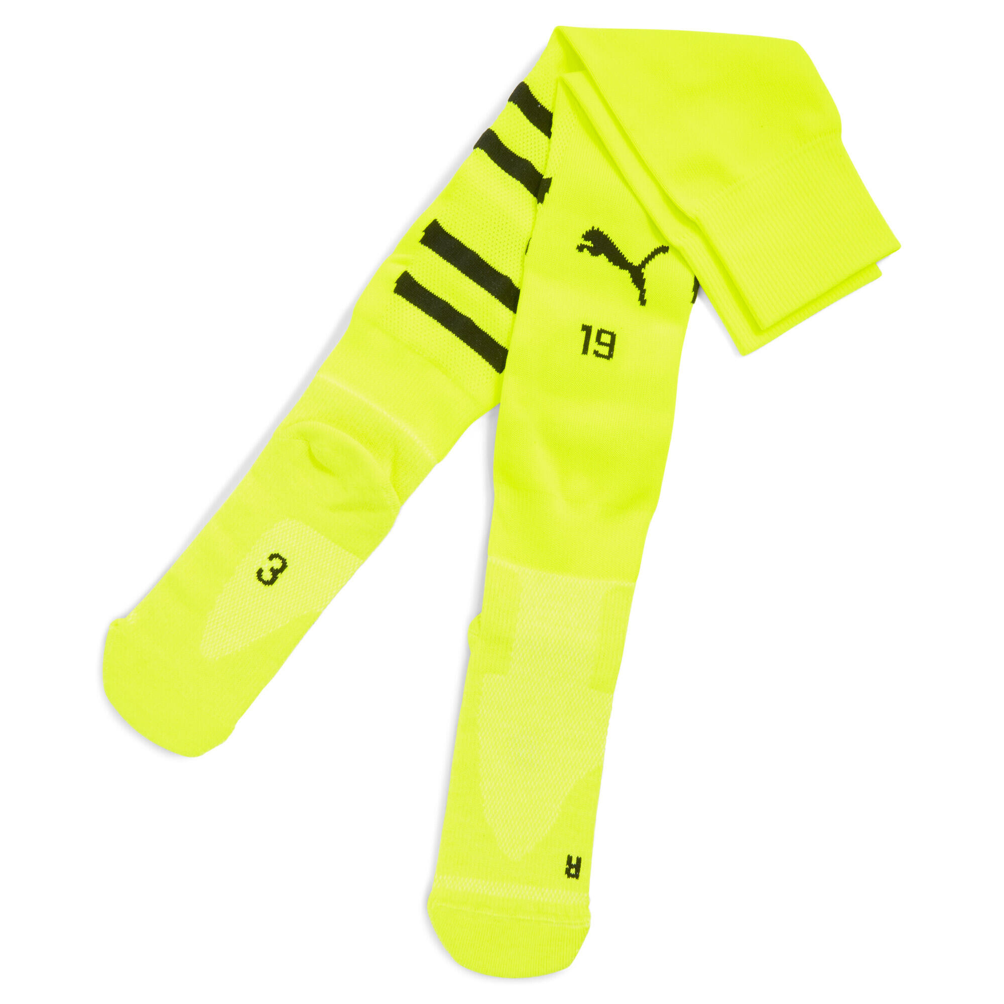 Męskie skarpety z grafiką Borussia Dortmund PUMA Yellow Alert Black