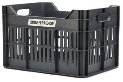 Nachhaltige Urbanproof Fahrradkiste 30L Aschgrau