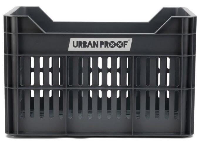 Caisse à vélo Urbanproof Click 30L Gris Foncé en Plastique Recyclé 3/7