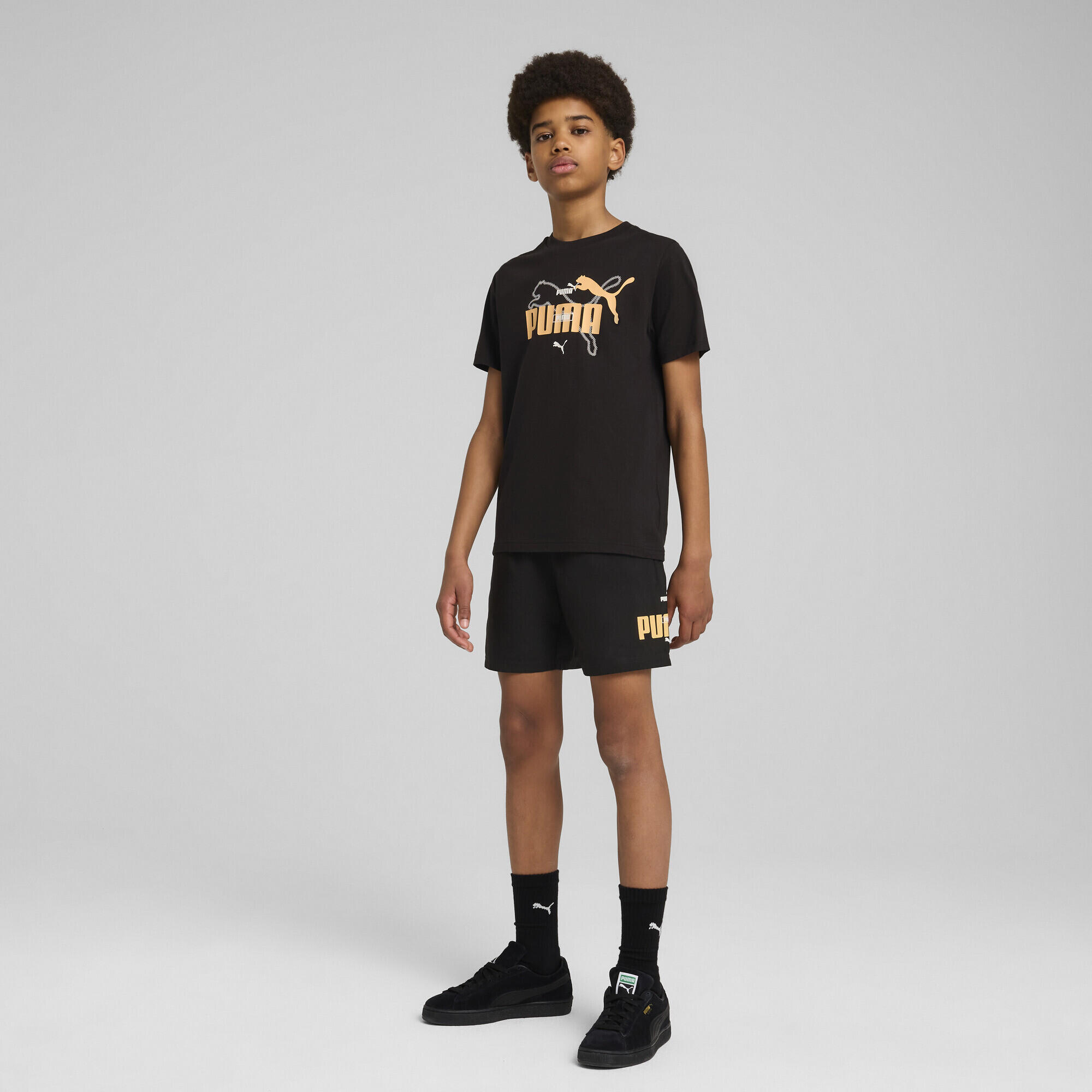 Short tissé à logo Lab Summer Essentials Enfant et Adolescent PUMA Black 5/7