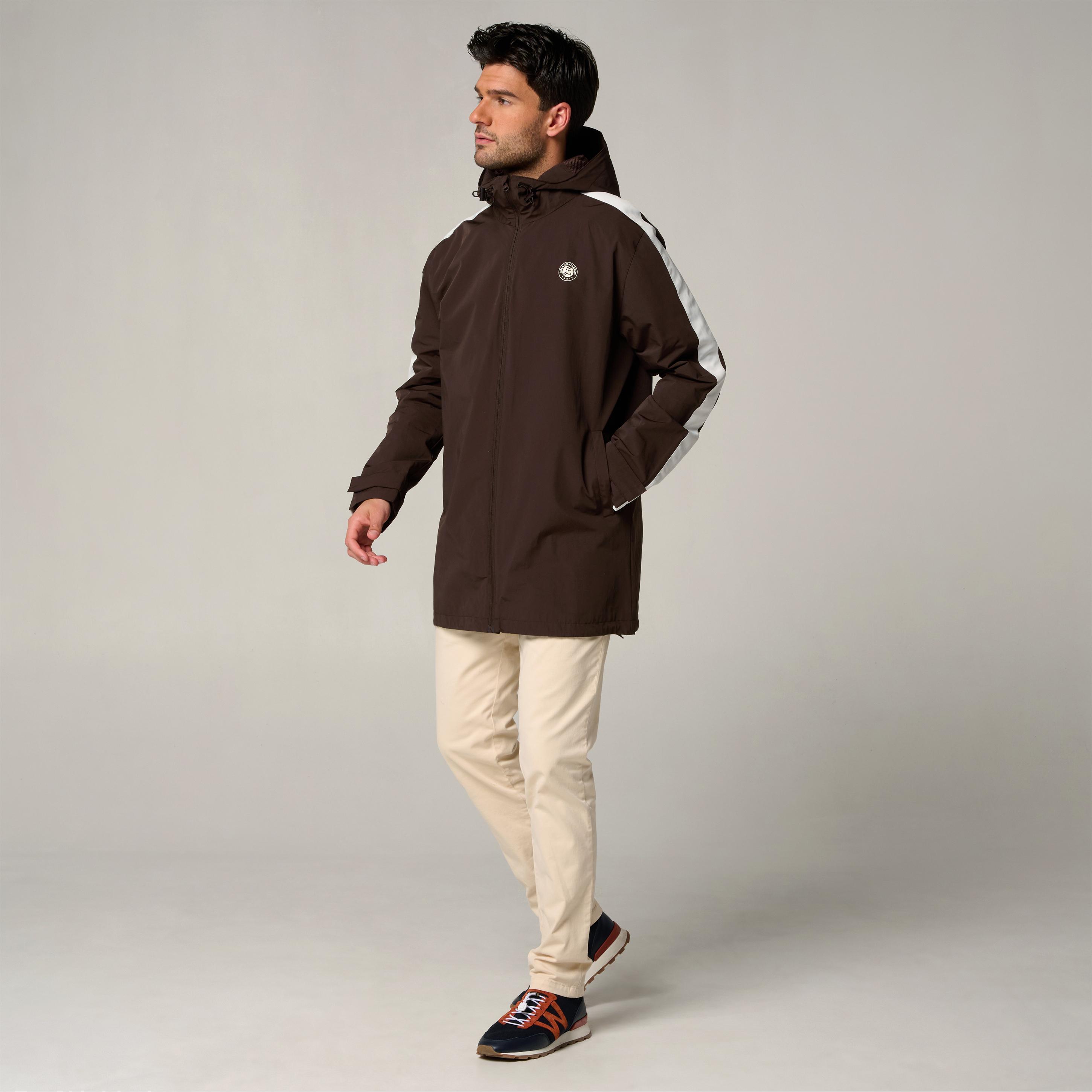 Coupe-vent Heritage Homme Roland-Garros - Chocolat 3/5