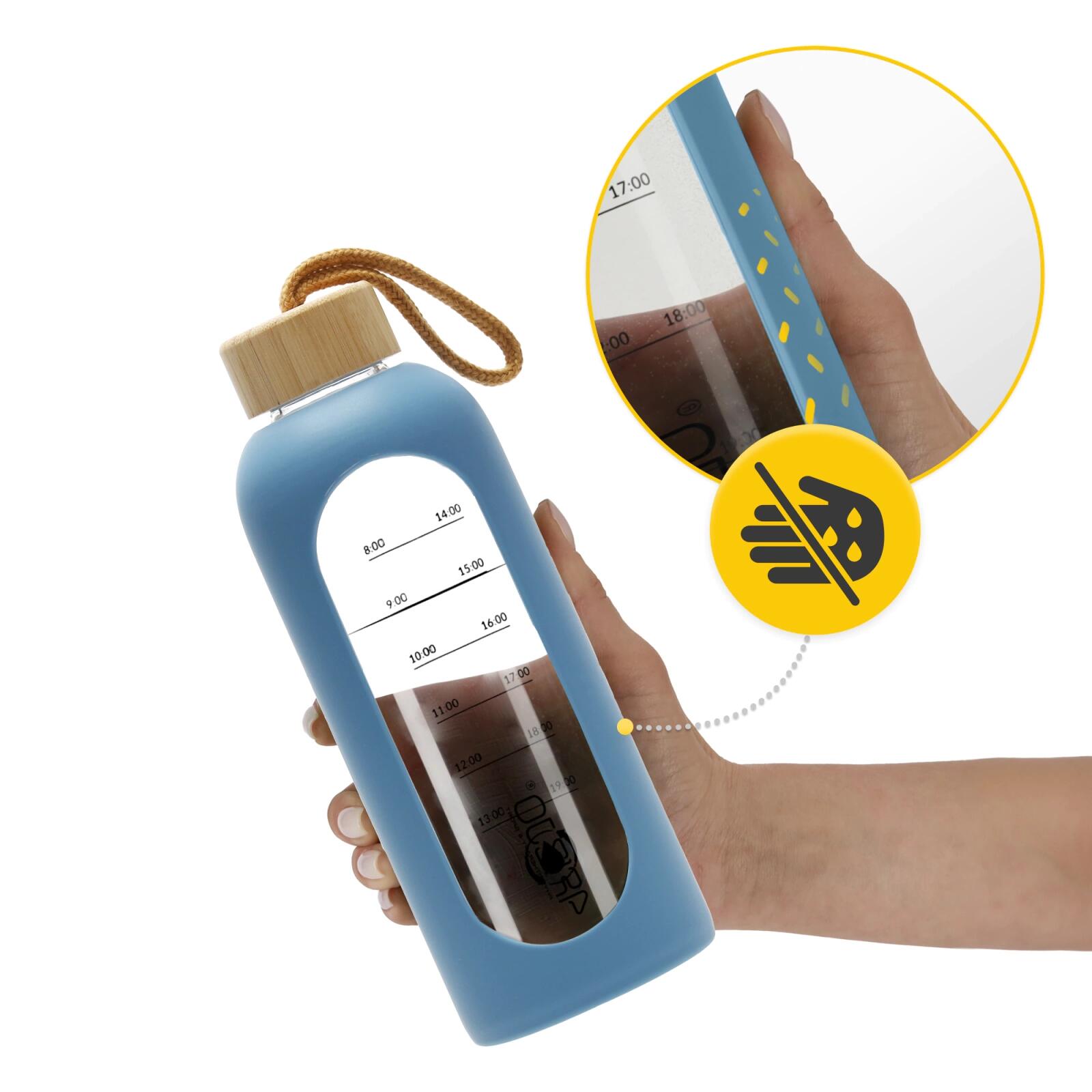 Sport Wasserflasche aus Glas 4FIZJO 750 ml 3/7