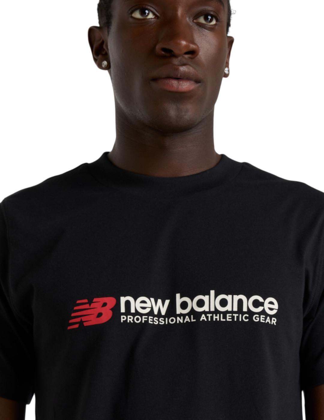Maillot pour homme New Balance Professional Athletics Noir 4/4
