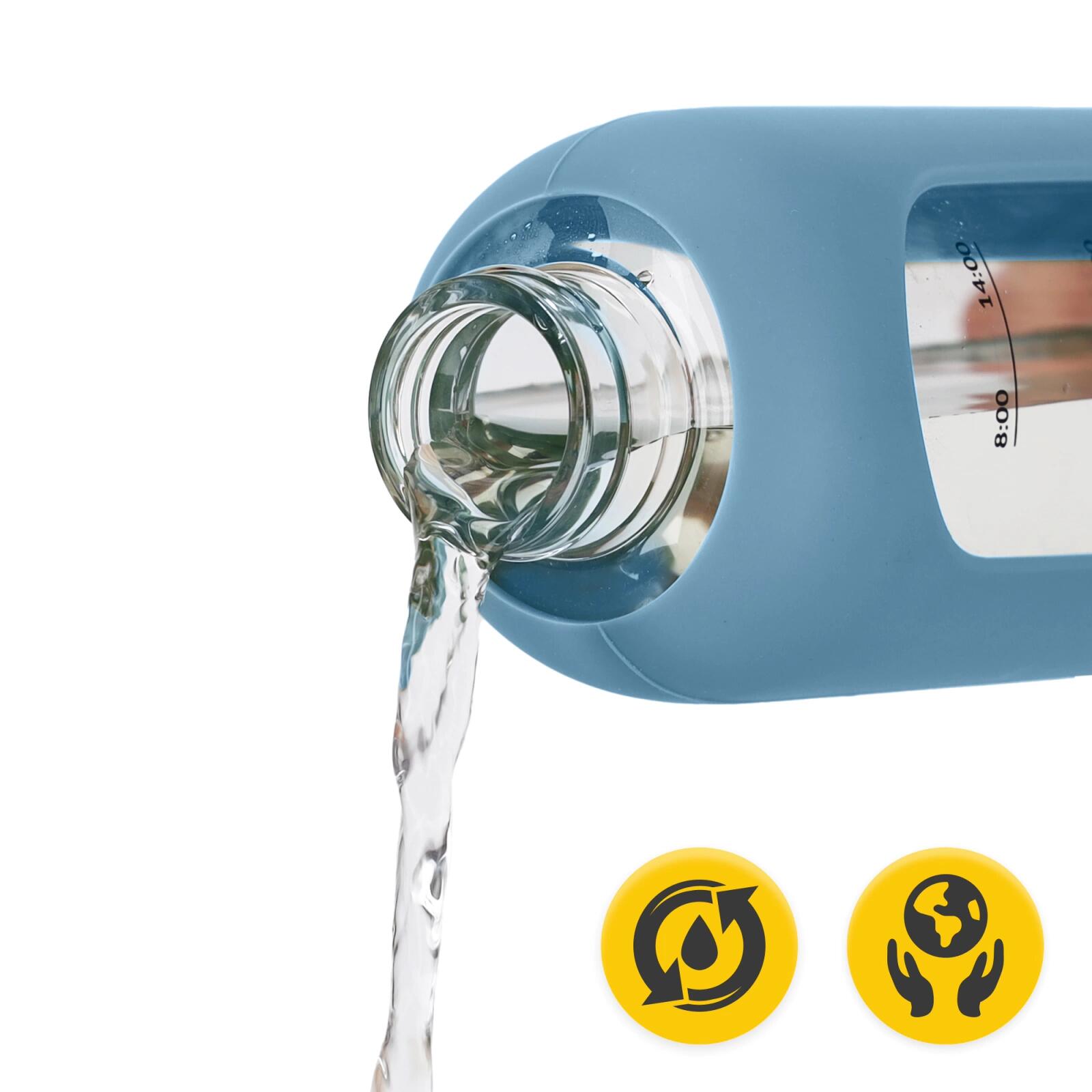 Sport Wasserflasche aus Glas 4FIZJO 750 ml 7/7