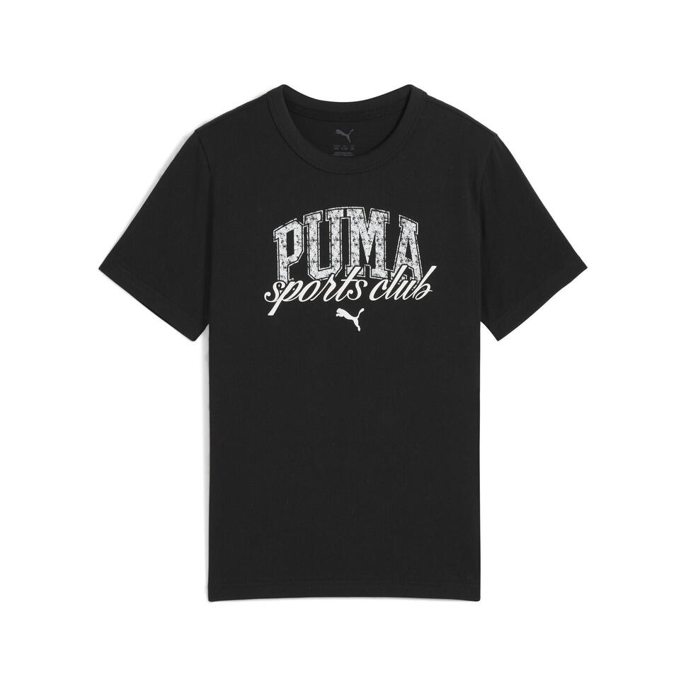 Młodzieżowa koszulka PUMA Class z grafiką PUMA Black