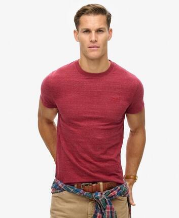 T-shirt Vert Foncé Homme Superdry Vintage LogoR6T
