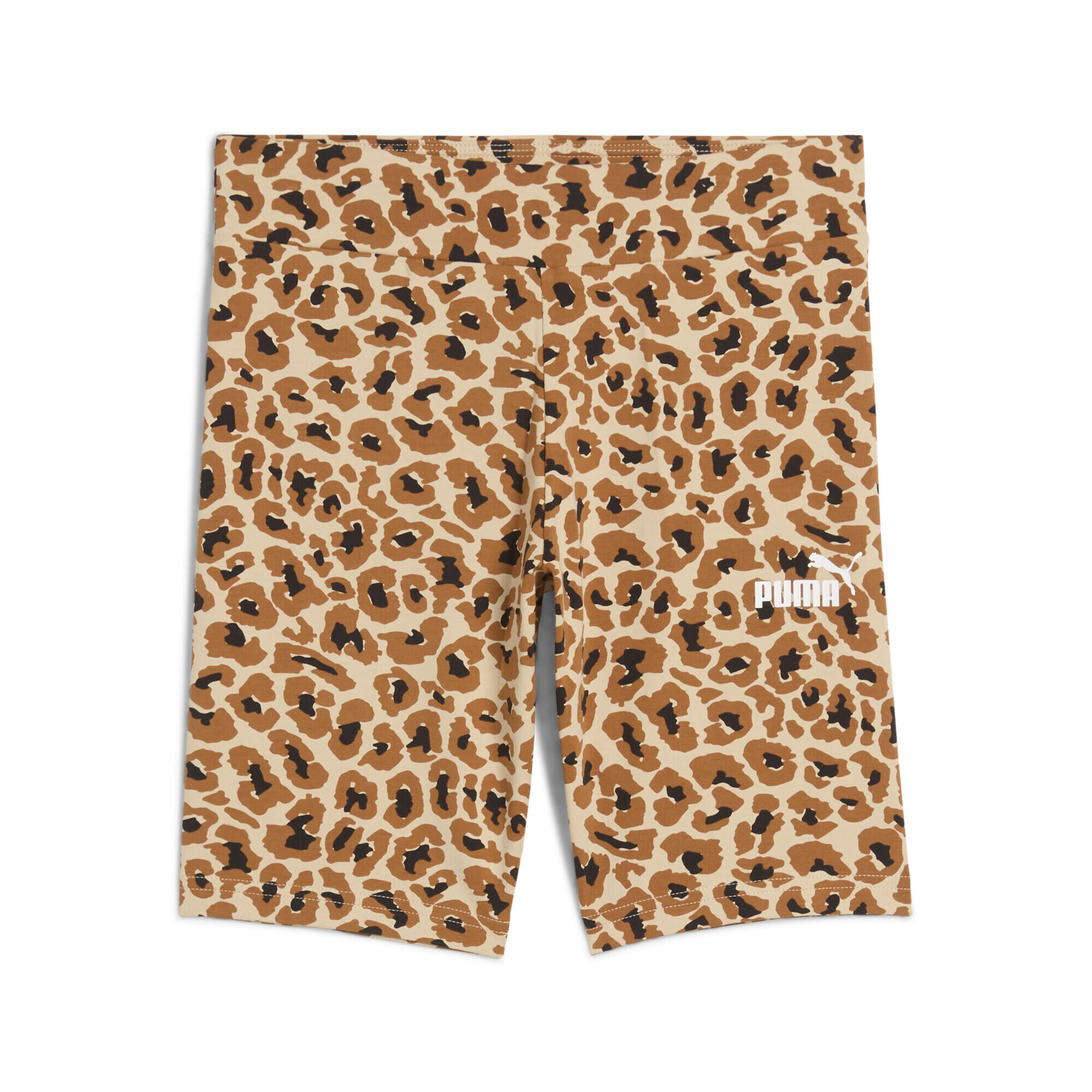 Puma - Cuissard Motif Animal Essentials Enfant Et Adolescent Puma Light Sand Beige - Legging - Beige|marron - Decathlon