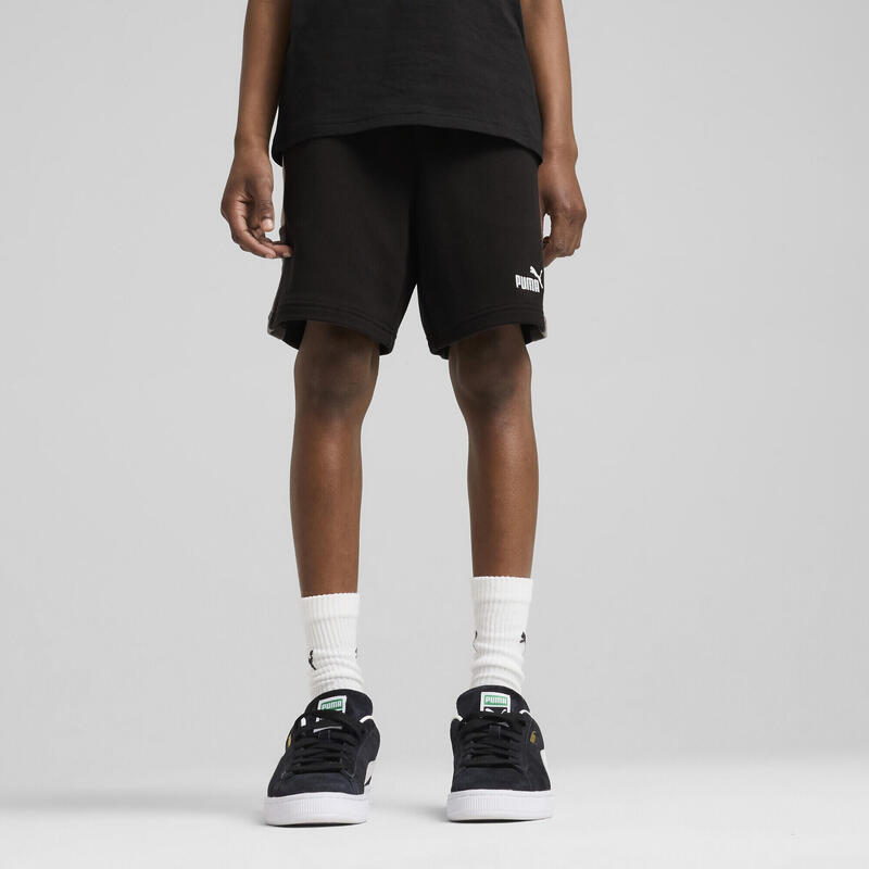 Młodzieżowe szorty Essentials Block PUMA Black