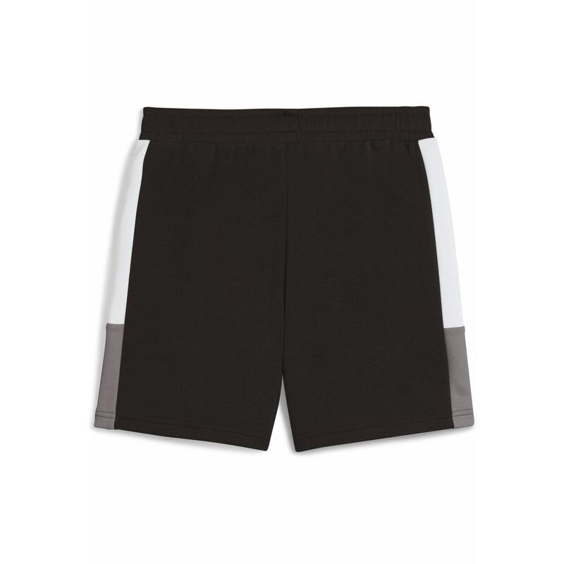 Młodzieżowe szorty Essentials Block PUMA Black
