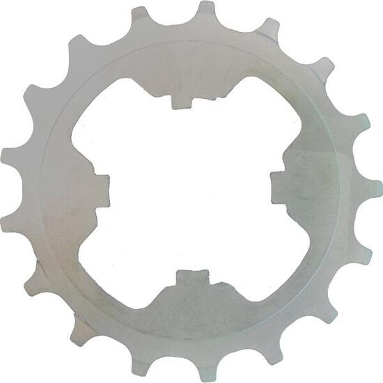 Miche pignone 17 denti per Campa 11v metallo nero.