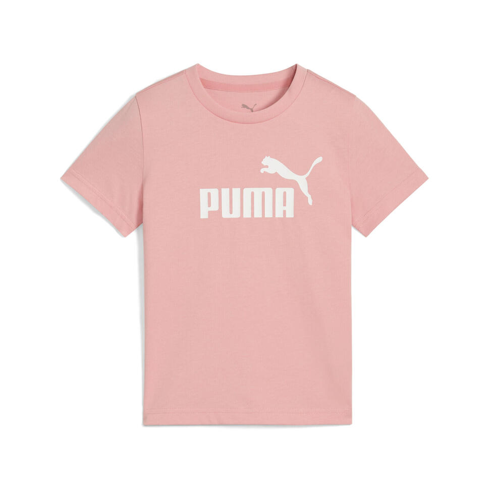 Dziecięca koszulka ESS z logo No. 1 PUMA Pink Fruit