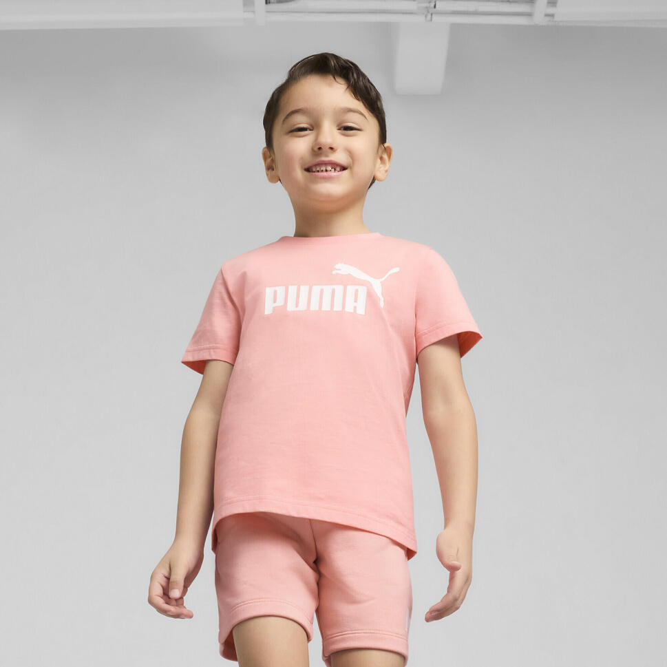 Dziecięca koszulka ESS z logo No. 1 PUMA Pinkscape Pink
