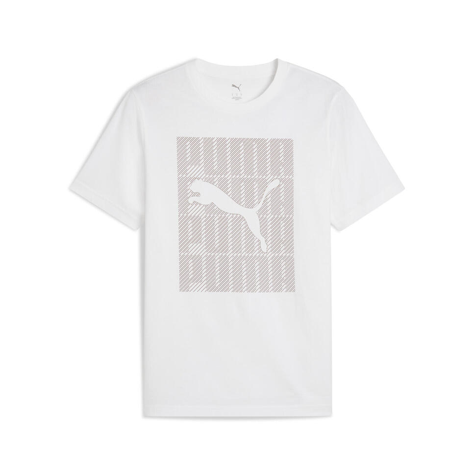 Męska koszulka Graphics PUMA Wording PUMA White