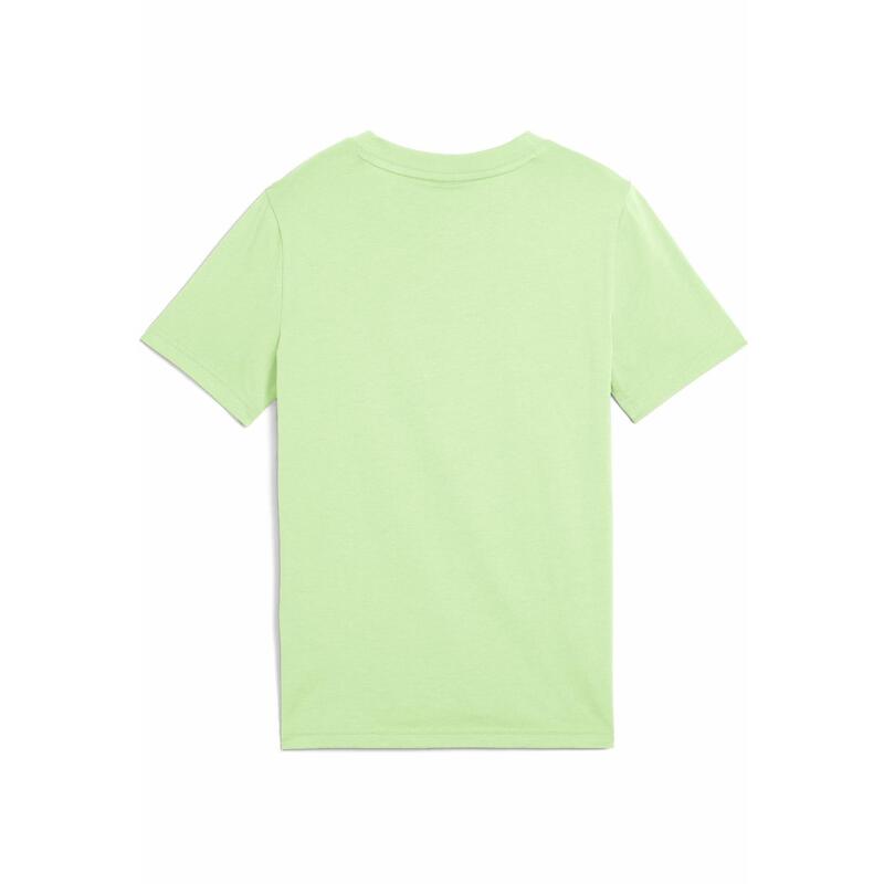 Młodzieżowa koszulka ESS z logo No. 1 PUMA Spring Fern Green