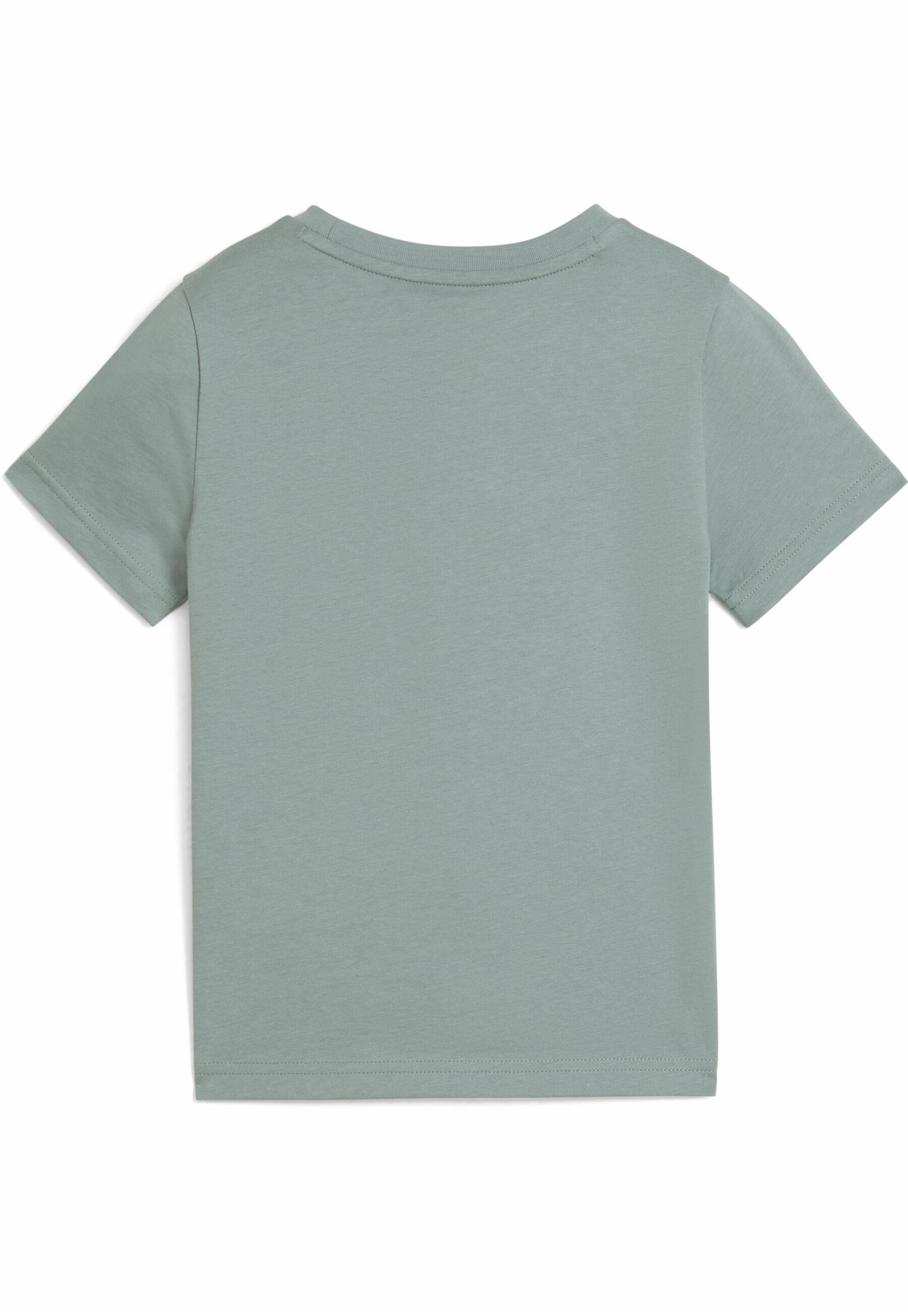 T-shirt con logo ESS N. 1 per bambini PUMA Green Moon 3/7