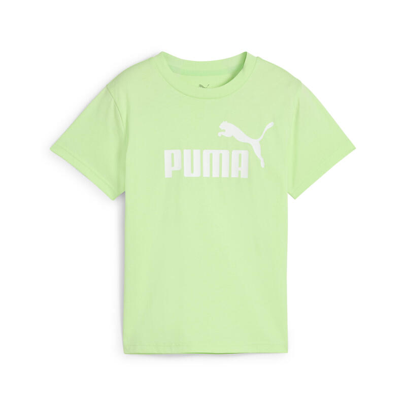 Młodzieżowa koszulka ESS z logo No. 1 PUMA Spring Fern Green