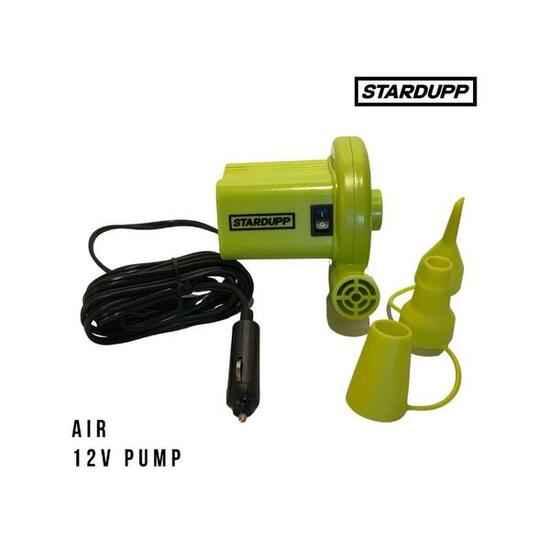 Elektrische Pumpe 12V für Funtube & Kajak mit Adapterset (nicht für SUP) SD-028