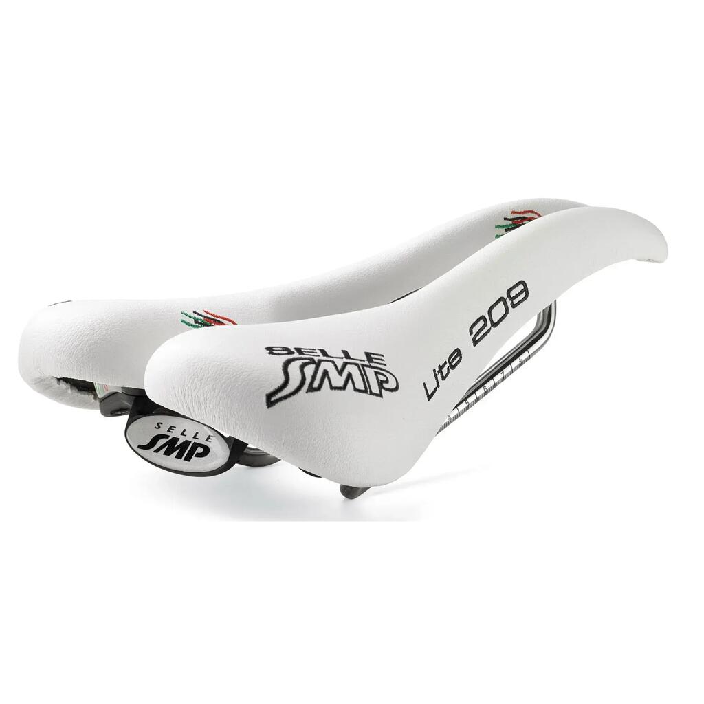 SMP Lite 209 White Saddle - Lightweight and Ergonomic