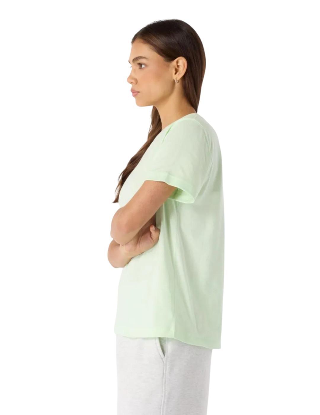 Maglietta per donna New Balance Essentials Verde 3/4