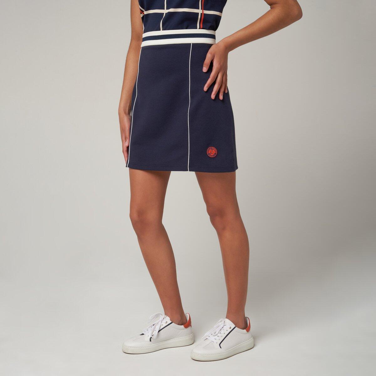 Jupe héritage Roland-Garros - bleu marine 4/5