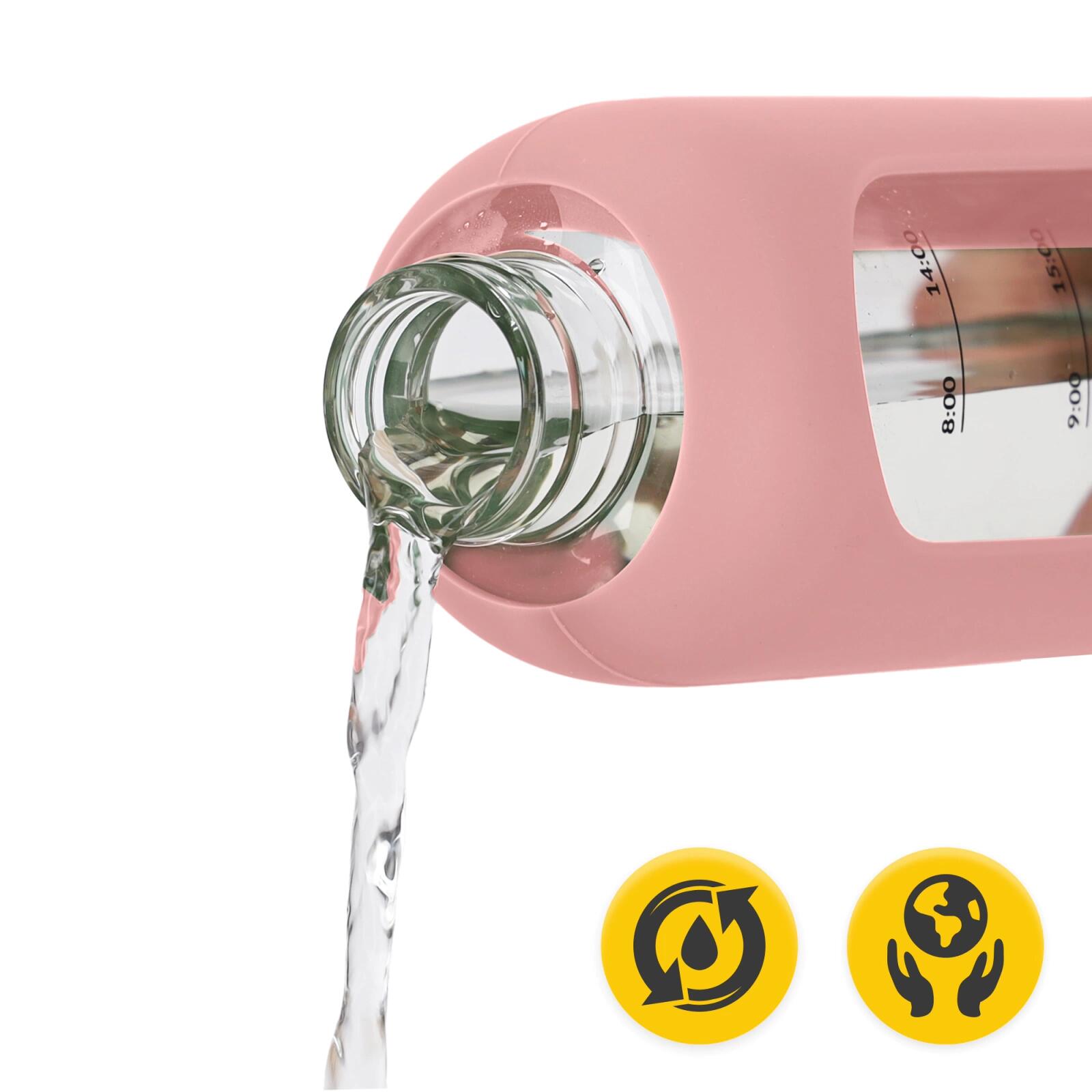 Sport Wasserflasche aus Glas 4FIZJO 750 ml 7/7