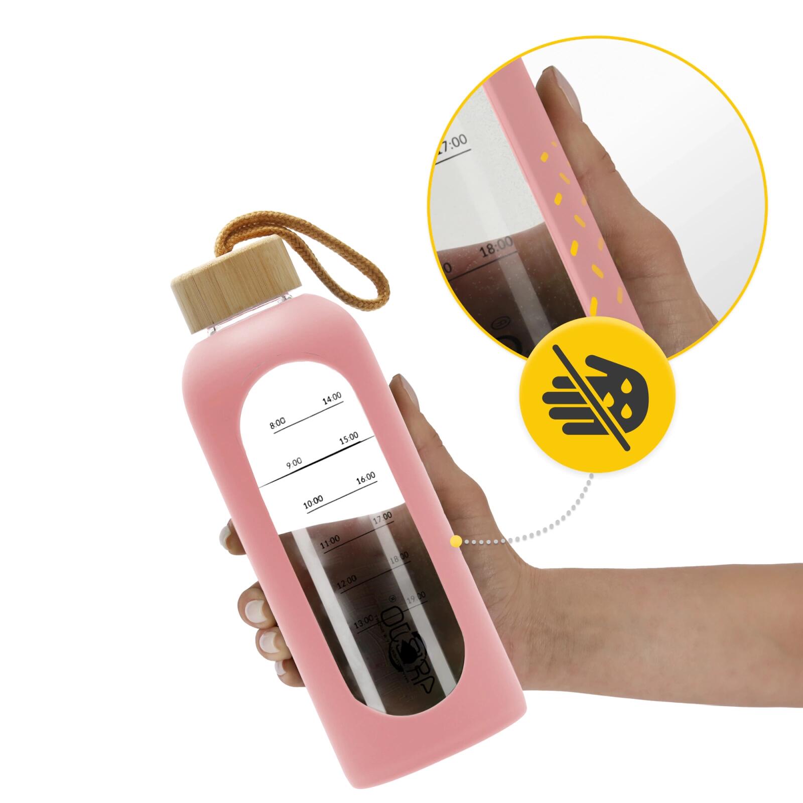 Sport Wasserflasche aus Glas 4FIZJO 750 ml 3/7