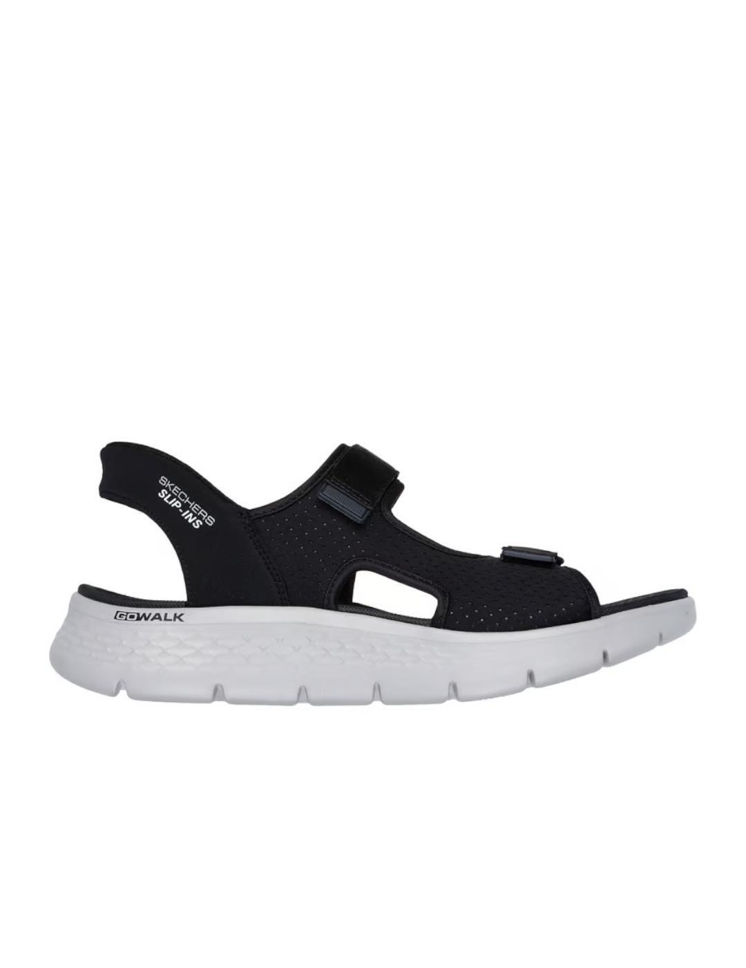 Sandales pour hommes Skechers Go Walk Flex slip-ins Noir 1/6