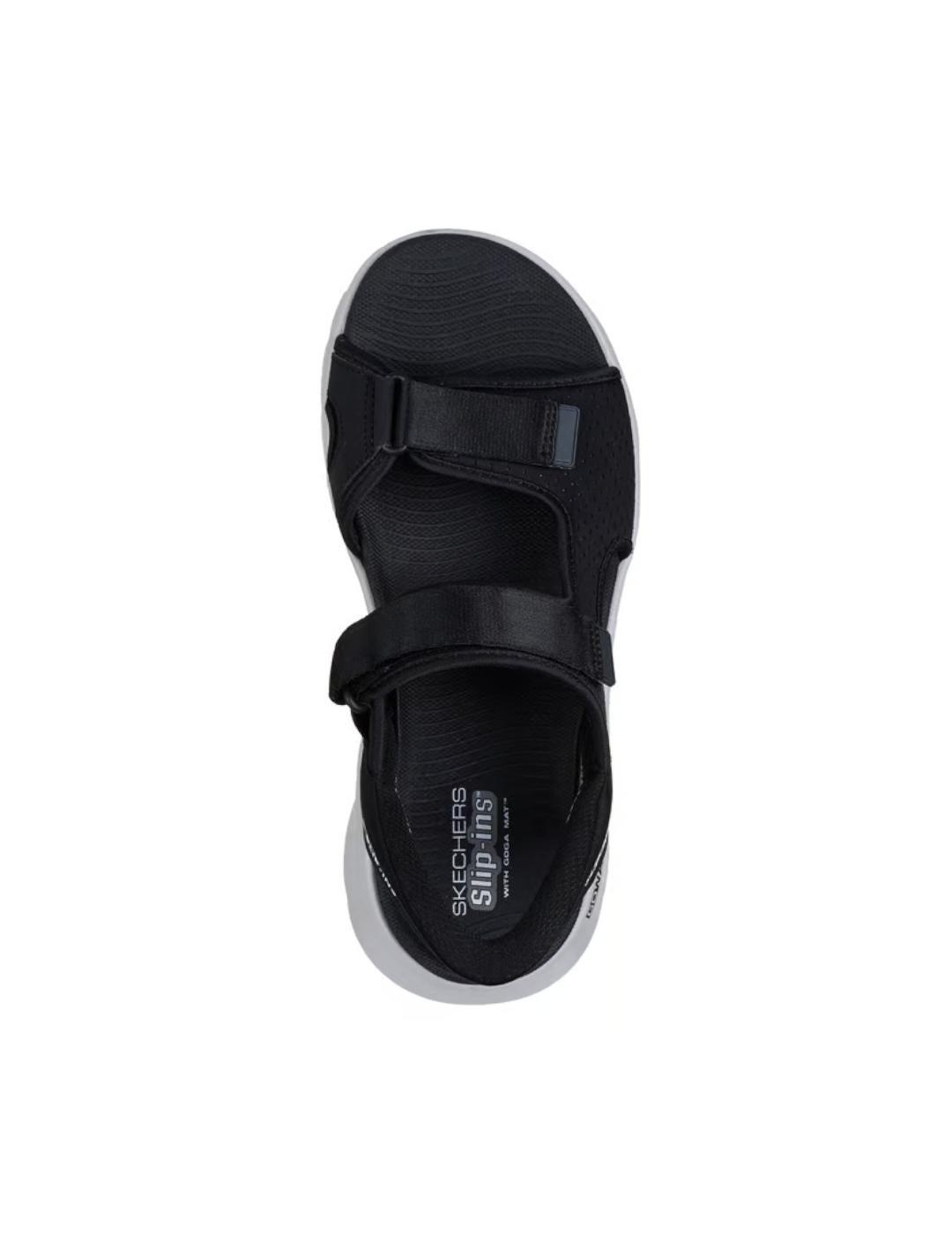 Sandales pour hommes Skechers Go Walk Flex slip-ins Noir 5/6